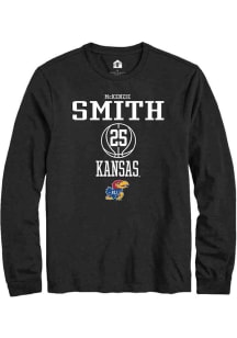 McKenzie Smith  Kansas Jayhawks Black Rally NIL Sport Icon Long Sleeve T Shirt