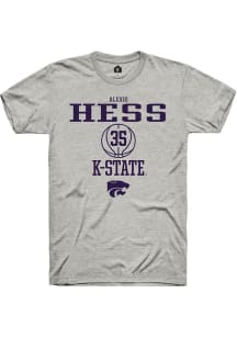 Alexis Hess Ash K-State Wildcats NIL Sport Icon Short Sleeve T Shirt