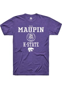 Eliza Maupin Purple K-State Wildcats NIL Sport Icon Short Sleeve T Shirt