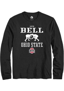 Gavin Bell  Ohio State Buckeyes Black Rally NIL Sport Icon Long Sleeve T Shirt