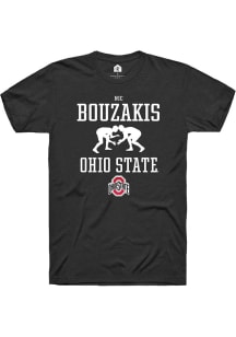 Nic Bouzakis  Ohio State Buckeyes Black Rally NIL Sport Icon Short Sleeve T Shirt