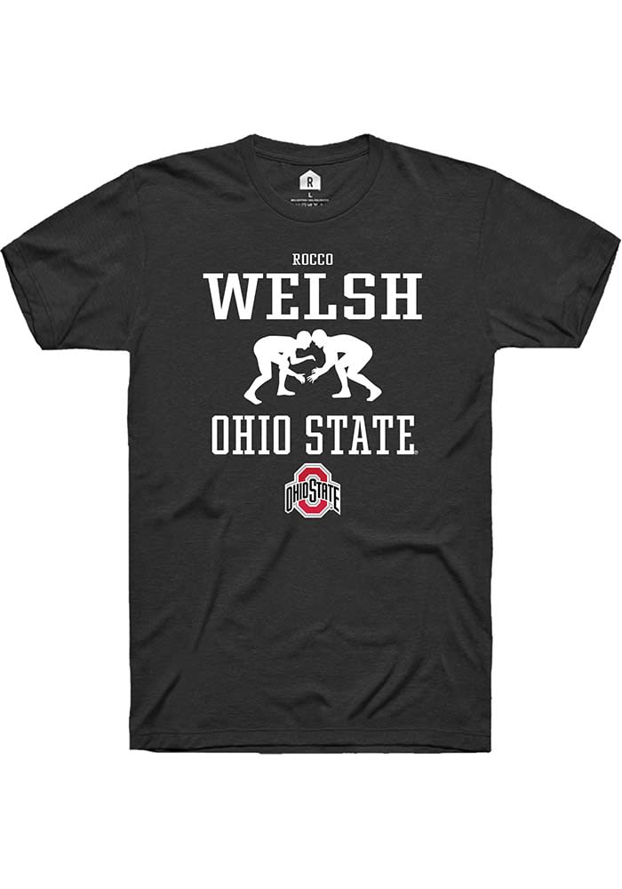 Rocco Welsh Ohio State Buckeyes Rally NIL Sport Icon Short Sleeve T Shirt