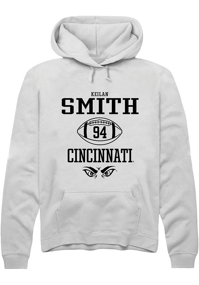 Keilan Smith Rally Cincinnati Bearcats Mens NIL Sport Icon Long Sleeve Hoodie