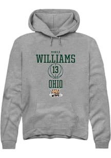 Monica Williams  Rally Ohio Bobcats Mens Graphite NIL Sport Icon Long Sleeve Hoodie