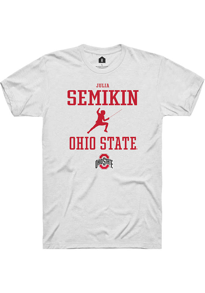 Julia Semikin Ohio State Buckeyes Rally NIL Sport Icon Short Sleeve T Shirt