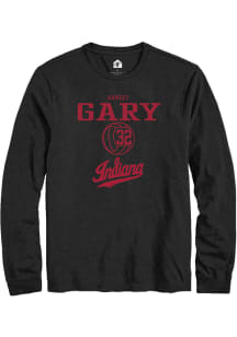 Ramsey Gary  Indiana Hoosiers Black Rally NIL Sport Icon Long Sleeve T Shirt