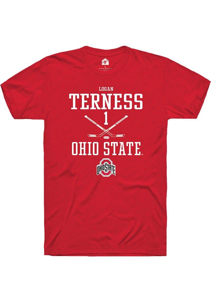 Logan Terness Ohio State Buckeyes Rally NIL Sport Icon Short Sleeve T Shirt