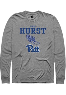 Sarah Hurst Rally Mens Graphite Pitt Panthers NIL Sport Icon Track Tee