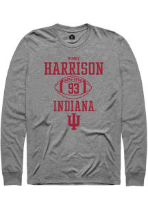Robby Harrison  Indiana Hoosiers Graphite Rally NIL Sport Icon Long Sleeve T Shirt