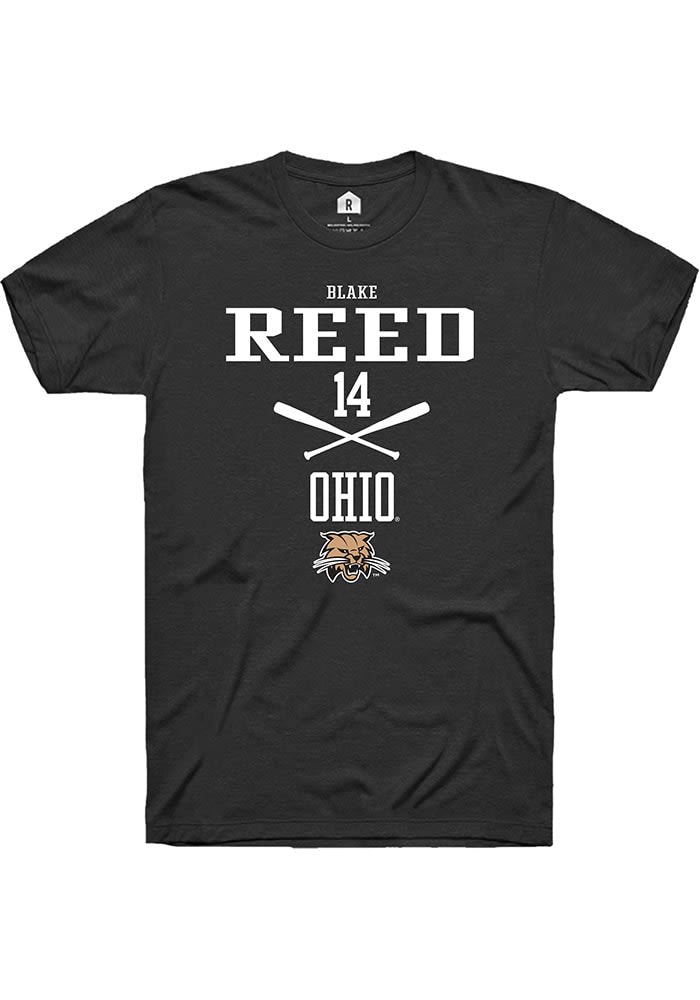 Blake Reed Ohio Bobcats Rally NIL Sport Icon Short Sleeve T Shirt