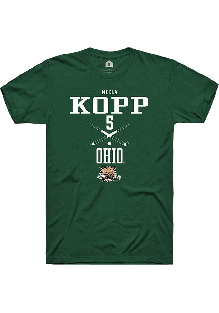Meela Kopp Ohio Bobcats Rally NIL Sport Icon Short Sleeve T Shirt
