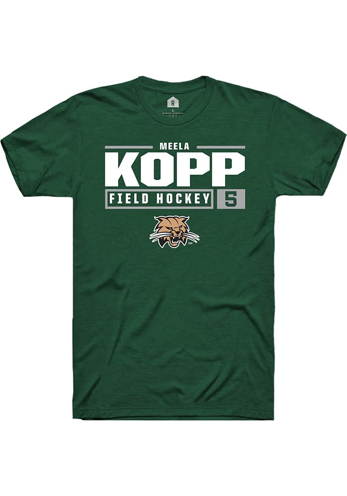 Meela Kopp Ohio Bobcats Rally NIL Stacked Box Short Sleeve T Shirt