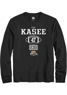 Alex Kasee  Ohio Bobcats Black Rally NIL Sport Icon Long Sleeve T Shirt