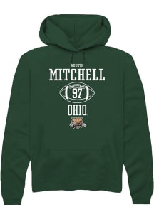 Austin Mitchell  Rally Ohio Bobcats Mens Green NIL Sport Icon Long Sleeve Hoodie