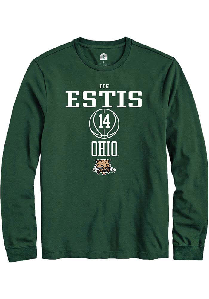 Ben Estis Ohio Bobcats Rally NIL Sport Icon Long Sleeve T Shirt