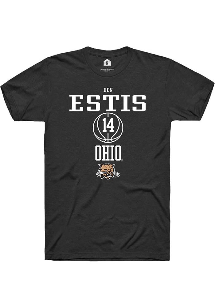 Ben Estis Ohio Bobcats Rally NIL Sport Icon Short Sleeve T Shirt