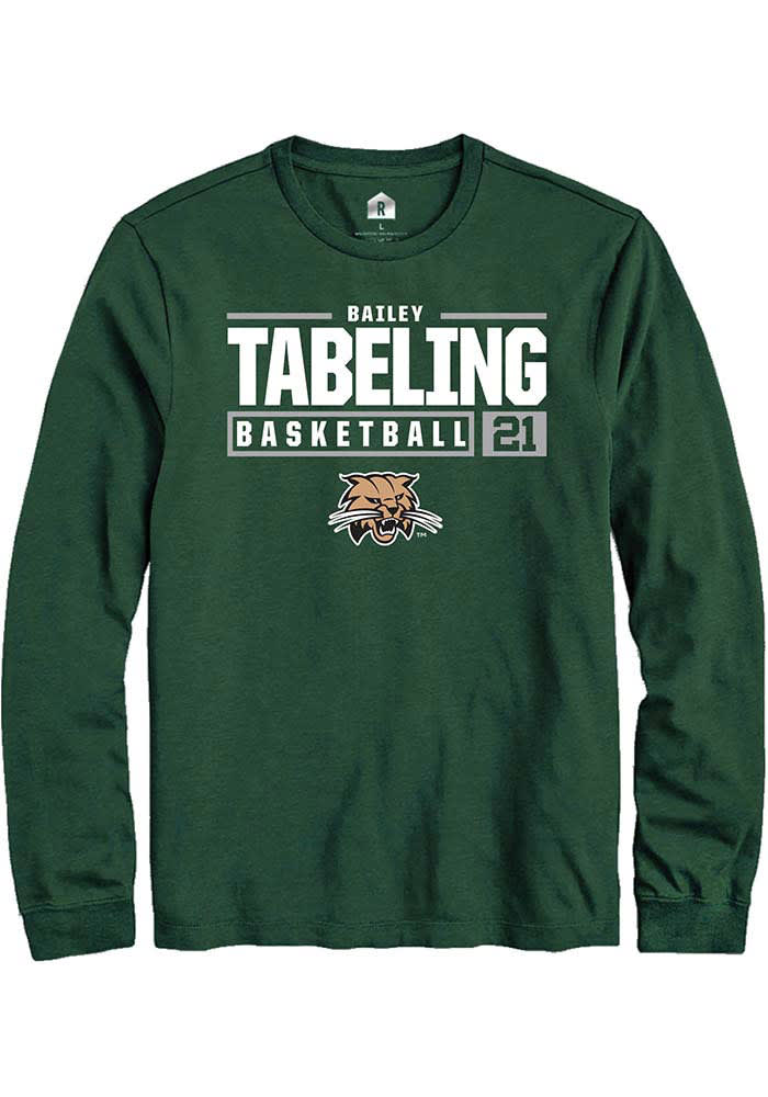 Bailey Tabeling Ohio Bobcats Rally NIL Stacked Box Long Sleeve T Shirt