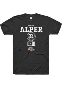 Bengisu Alper  Ohio Bobcats Black Rally NIL Sport Icon Short Sleeve T Shirt