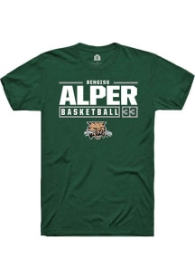 Bengisu Alper  Ohio Bobcats Green Rally NIL Stacked Box Short Sleeve T Shirt