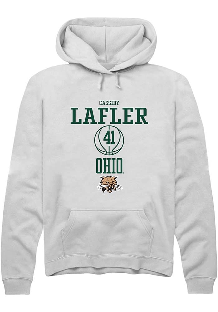 Cassidy Lafler Rally Ohio Bobcats Mens NIL Sport Icon Long Sleeve Hoodie