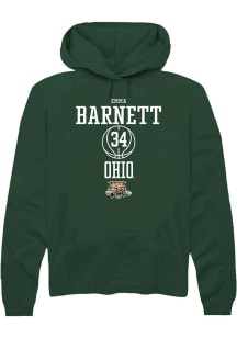Emma Barnett  Rally Ohio Bobcats Mens Green NIL Sport Icon Long Sleeve Hoodie
