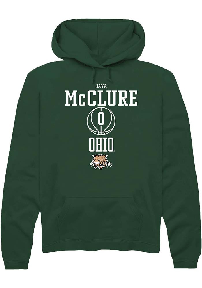 Jaya McClure Rally Ohio Bobcats Mens NIL Sport Icon Long Sleeve Hoodie