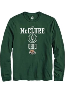 Jaya McClure  Ohio Bobcats Green Rally NIL Sport Icon Long Sleeve T Shirt