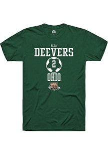 Ella Deevers  Ohio Bobcats Green Rally NIL Sport Icon Short Sleeve T Shirt