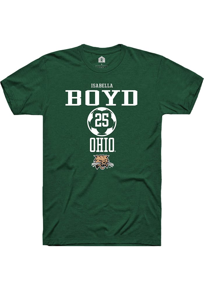 Isabella Boyd Ohio Bobcats Rally NIL Sport Icon Short Sleeve T Shirt