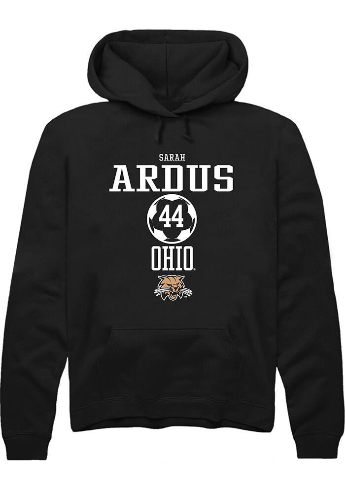 Sarah Ardus Rally Ohio Bobcats Mens NIL Sport Icon Long Sleeve Hoodie