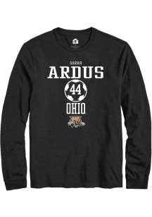 Sarah Ardus  Ohio Bobcats Black Rally NIL Sport Icon Long Sleeve T Shirt