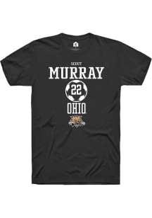 Scout Murray  Ohio Bobcats Black Rally NIL Sport Icon Short Sleeve T Shirt