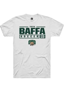 Tavyn Baffa  Ohio Bobcats White Rally NIL Stacked Box Short Sleeve T Shirt