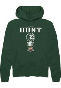 Kamryn Hunt  Rally Ohio Bobcats Mens Green NIL Sport Icon Long Sleeve Hoodie