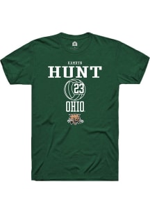 Kamryn Hunt  Ohio Bobcats Green Rally NIL Sport Icon Short Sleeve T Shirt