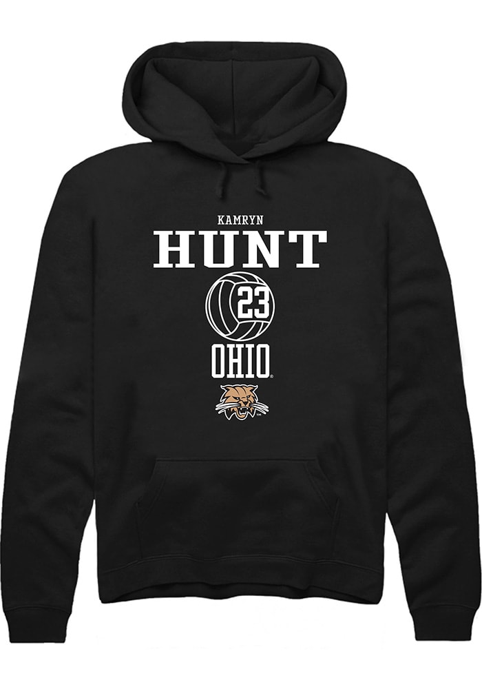 Kamryn Hunt Rally Ohio Bobcats Mens NIL Sport Icon Long Sleeve Hoodie