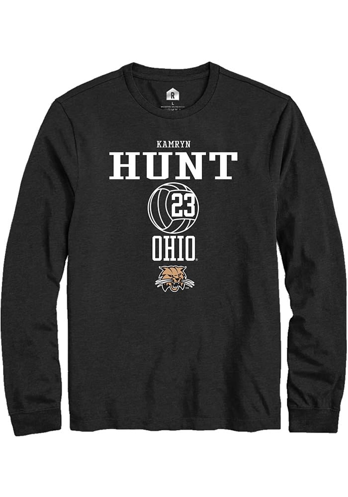 Kamryn Hunt Ohio Bobcats Rally NIL Sport Icon Long Sleeve T Shirt