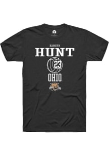 Kamryn Hunt  Ohio Bobcats Black Rally NIL Sport Icon Short Sleeve T Shirt