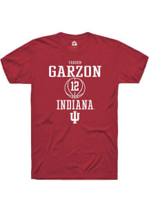 Yarden Garzon  Indiana Hoosiers Red Rally NIL Sport Icon Short Sleeve T Shirt