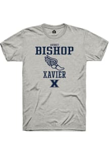 Audrey Bishop  Xavier Musketeers Ash Rally NIL Sport Icon Short Sleeve T Shirt