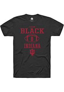 Kaelon Black  Indiana Hoosiers Black Rally NIL Sport Icon Short Sleeve T Shirt