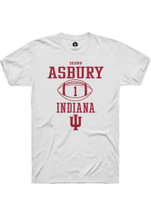 Shawn Asbury II White Indiana Hoosiers NIL Sport Icon Short Sleeve T Shirt