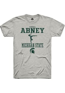Kendall Abney Ash Michigan State Spartans NIL Sport Icon Short Sleeve T Shirt
