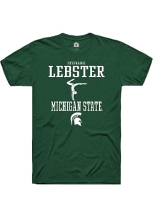 Stephanie Lebster Green Michigan State Spartans NIL Sport Icon Short Sleeve T Shirt