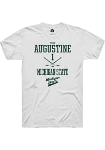 Trey Augustine White Michigan State Spartans NIL Sport Icon Short Sleeve T Shirt