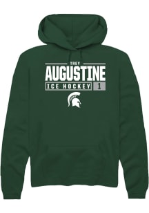 Trey Augustine Rally Mens Green Michigan State Spartans NIL Sport Icon Hooded Sweatshirt