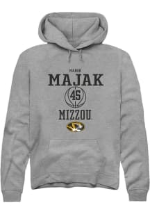 Mabor Majak  Rally Missouri Tigers Mens Grey NIL Sport Icon Long Sleeve Hoodie