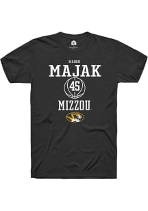 Mabor Majak  Missouri Tigers Black Rally NIL Sport Icon Short Sleeve T Shirt