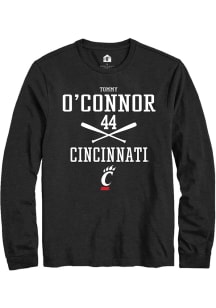 Tommy O'Connor  Cincinnati Bearcats Black Rally NIL Sport Icon Long Sleeve T Shirt