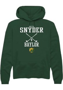 Britta Snyder  Rally Baylor Bears Mens Green NIL Sport Icon Long Sleeve Hoodie